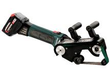 Levigatrice a nastro per tubi, a batteria