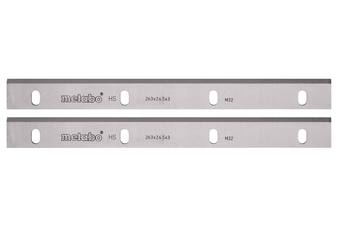 2 lames de rabot HSS 260 mm ADH 260 (630467000) 
