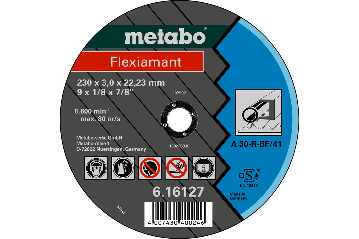 Flexiamant 230x3,0x22,23 Stahl, TF 42 (616302000) 