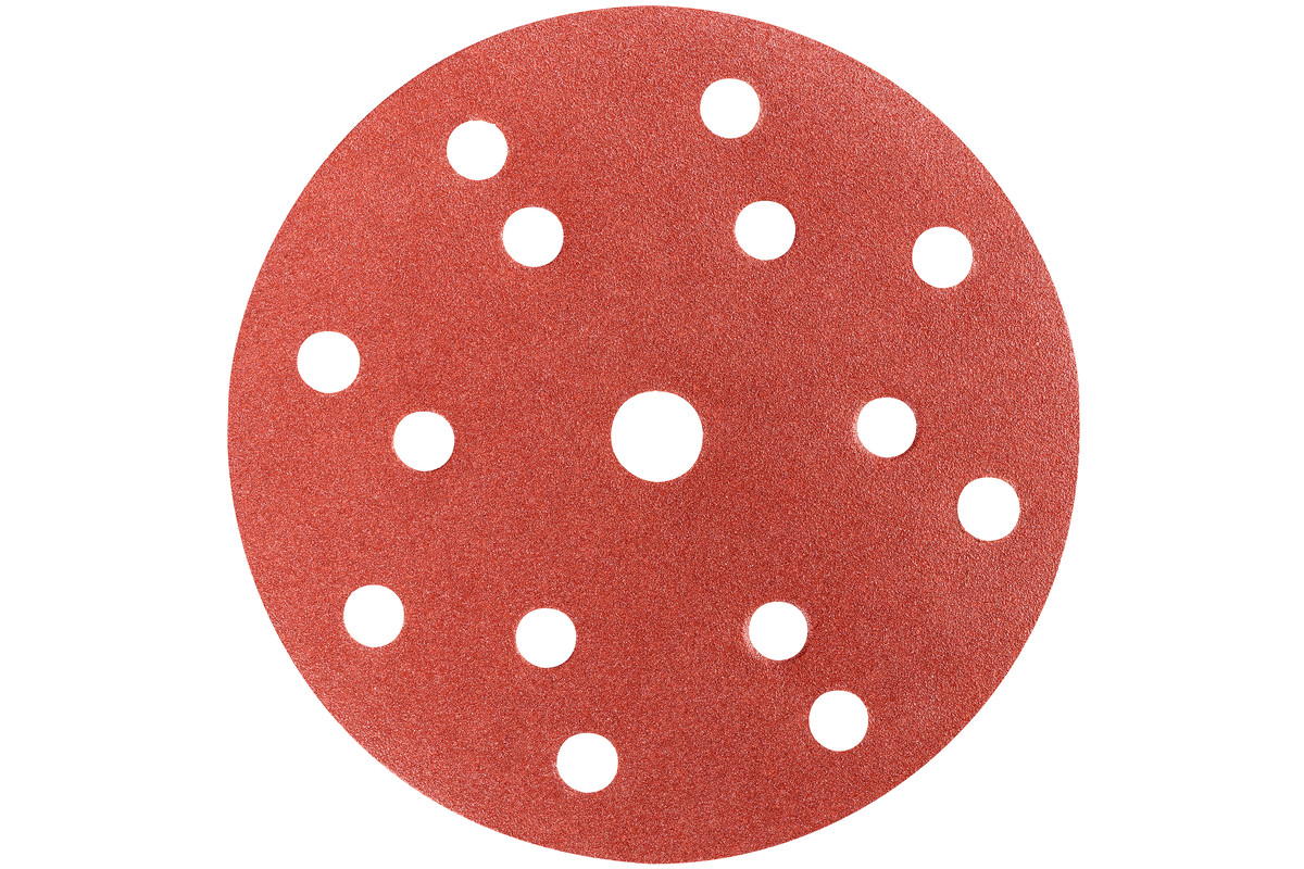 50 Haftschleifblätter 150 mm, P320, H+M, "multi-hole"   (626681000) 