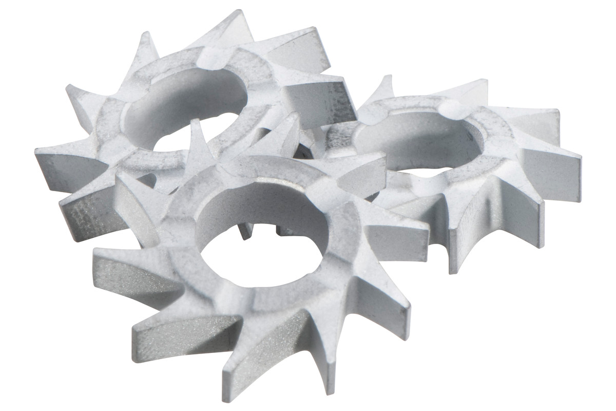 10 frese a stella dente piatto RFEV 19-125 RT (628271000) 