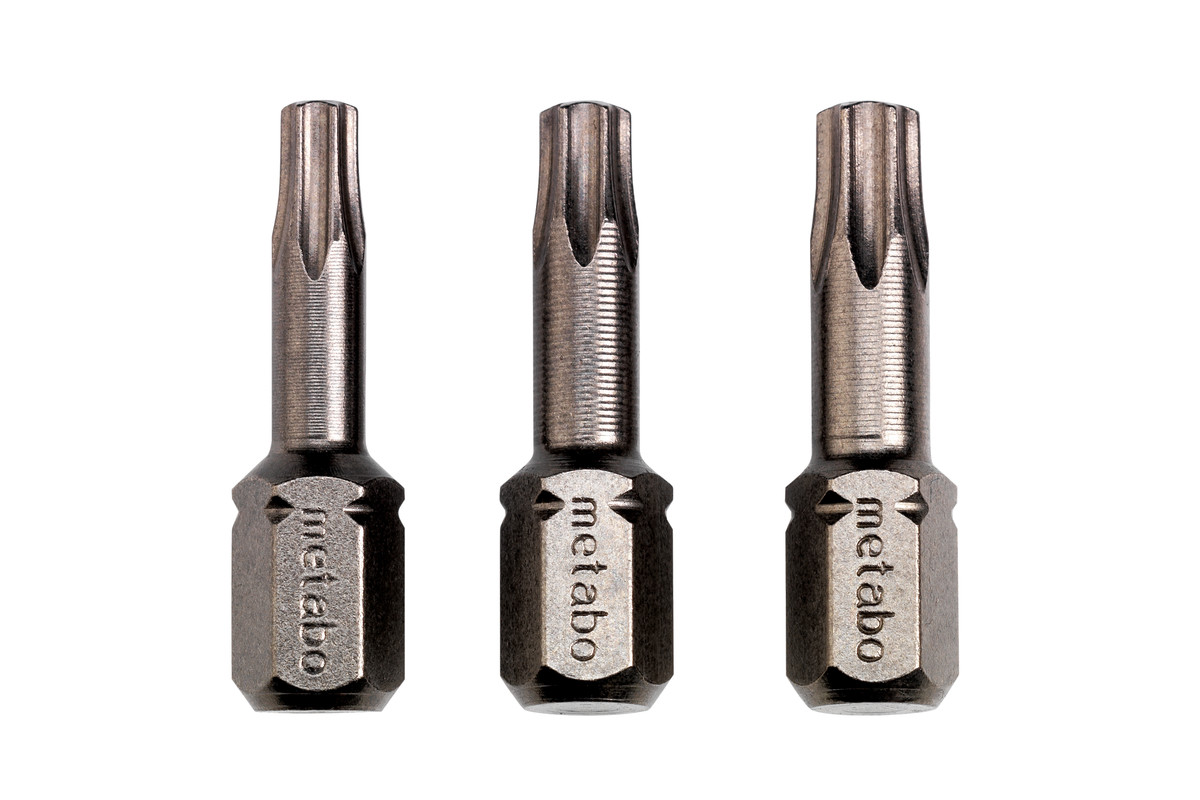 3 inserti per viti Torx T15 / 20 / 25 Torsion (628539000) 