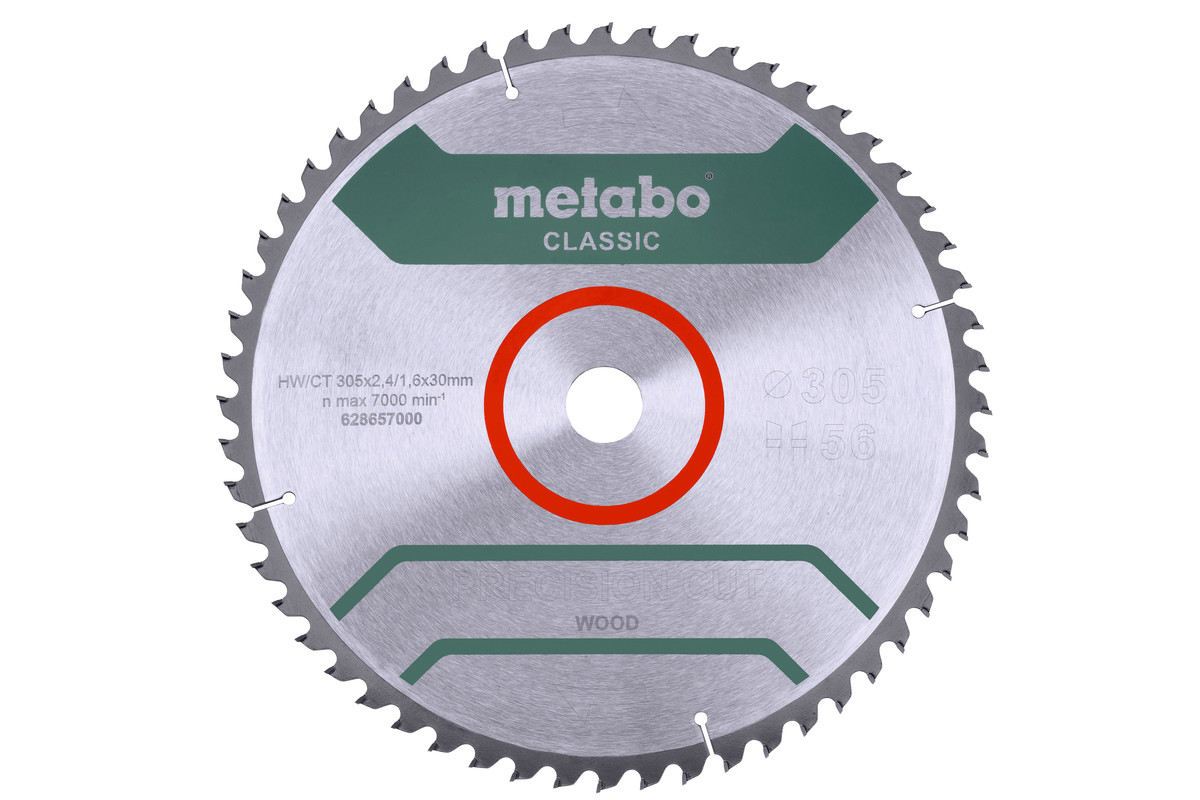 Lama "precision cut wood - classic", 305x30 Z56 WZ 5°neg /B (628657000) 