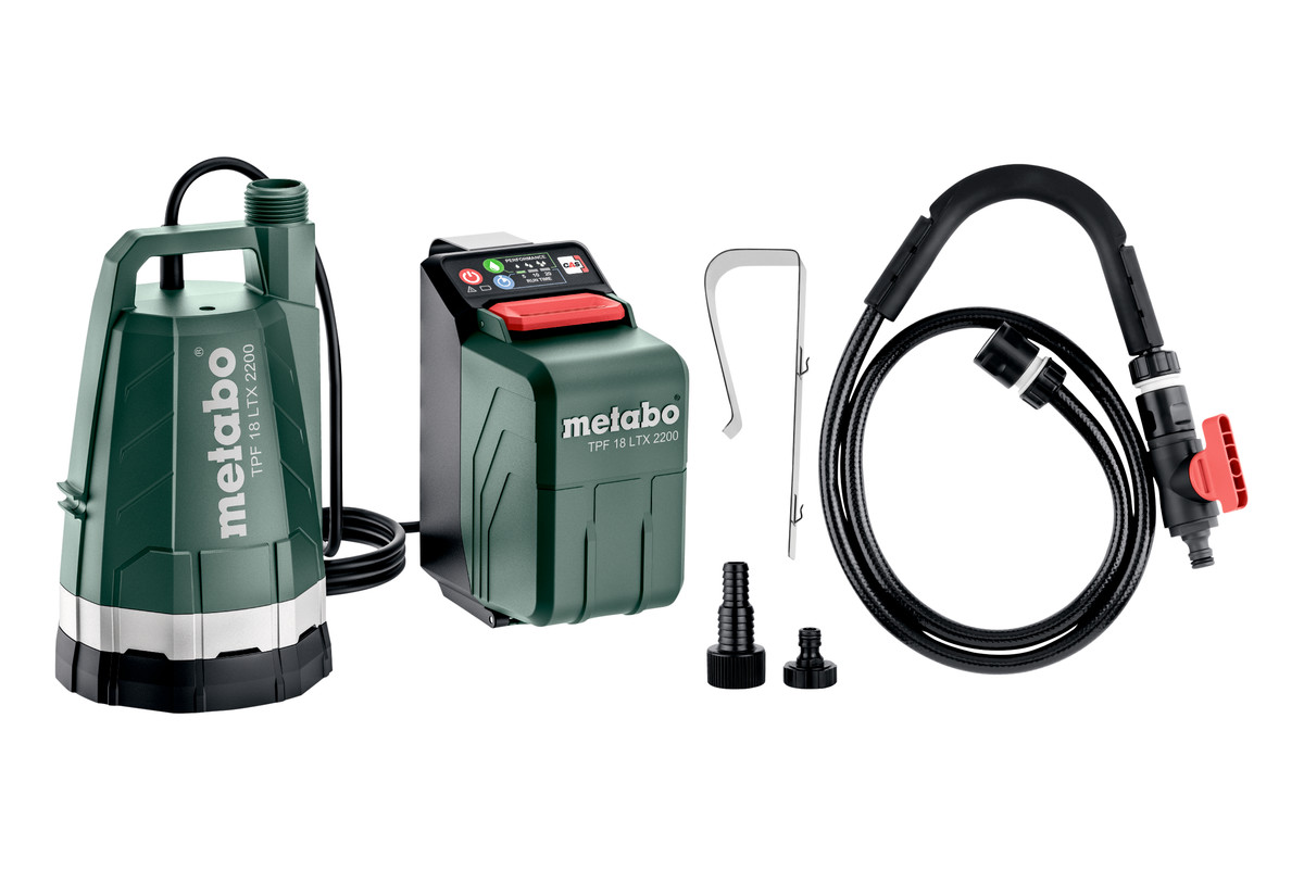 TPF 18 LTX 2200 (601729850) Pompa sommersa e per bidoni a batteria 