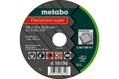 Flexiamant super 115 x 1,5 x 22,2 céramique,TF41 (616195000)