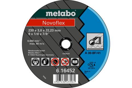 Novoflex 115 x 3,0 x 22,23 acier, TF 42 (616420000)