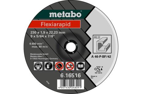 Flexiarapid 115 x 1,0 x 22,23 mm, aluminium, TF 41 (616512000)