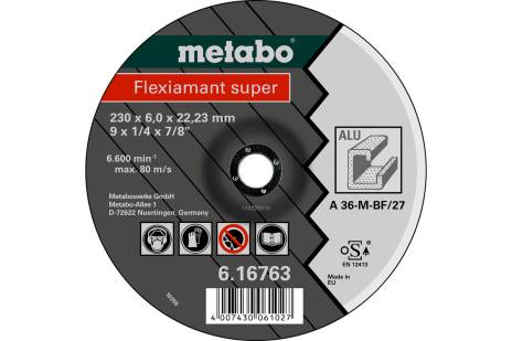 Flexiamant super 115 x 6,0 x 22,3 alu, SF 27 (616748000)