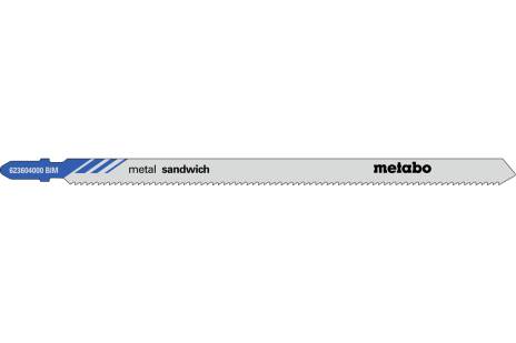 5 lames de scie sauteuse « sandwich metal » 150/ 2,0 mm (623604000)
