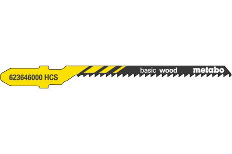 25 lames de scie sauteuse « basic wood » 51/ 2,0 mm (623605000)