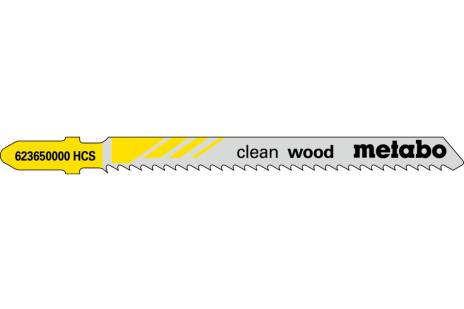 25 lames de scie sauteuse « clean wood » 74/ 2,5 mm (623608000)