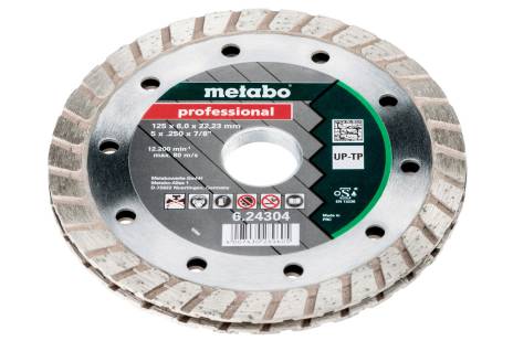 Meule de fraisage diamantée, 125x6x22,23 mm, « professional », « UP-TP » (624304000)