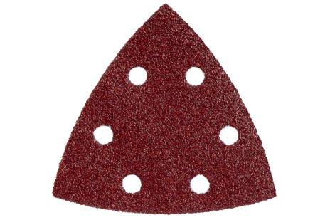5 fogli abrasivi autoaderenti 93x93 mm P 40, L+M, DS (624940000)