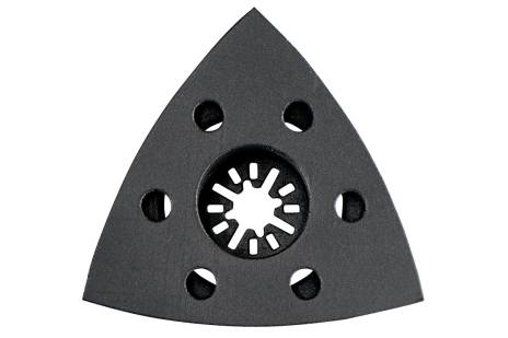Piastra di levigatura triangolare 93 mm MT, con fissaggio autoaderente (626421000)