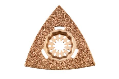 Piastra di levigatura triangolare, fughe/stucco, HM, 80 mm (626963000)
