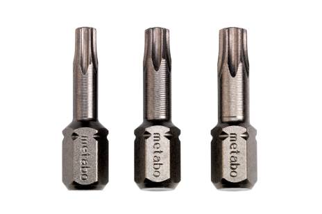 3 inserti per viti Torx T15 / 20 / 25 Torsion (628539000) 