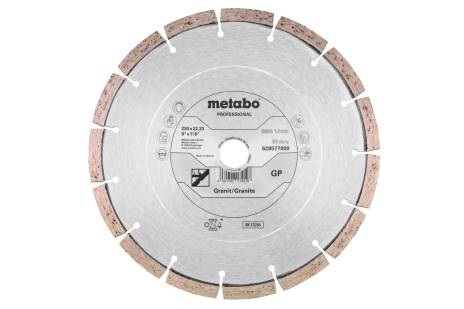 Disco diamantato per troncare 230x22,23mm, "GP", granito "professional" (628577000) 