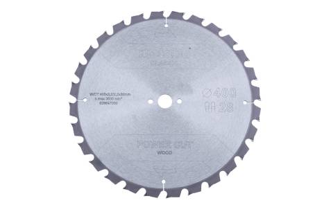 Lama "power cut wood - classic", 400x30 Z28 TZ 15° (628647000)