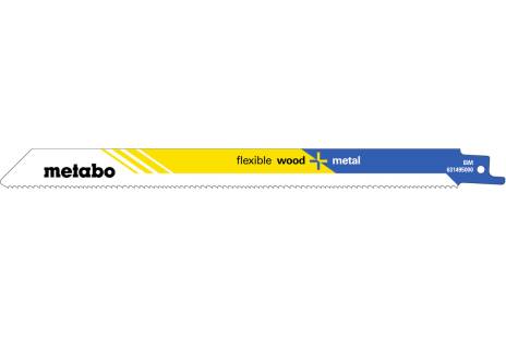 100 lame per seghe diritte "flexible wood + metal" 225 x 0,9 mm (625494000)