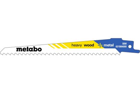 25 lame per seghe diritte "heavy wood + metal" 150 x 1,25 mm (628250000)