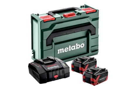 Set di base 2 x LiHDX 8.0 Ah + ASC 290 + metaBOX 145 (685305180) 