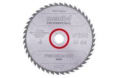 Sägeblatt "precision cut wood - professional", 235x30, Z44 WZ 15°  (628494000) 